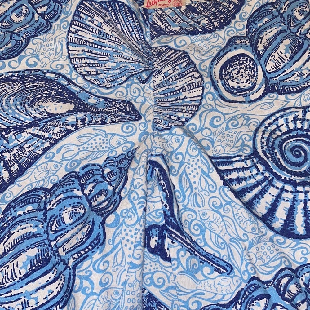 Lilly Pulitzer Original 'Stuffed Shells' Pants Holy Grail Size 10 EUC - Picture 2 of 7